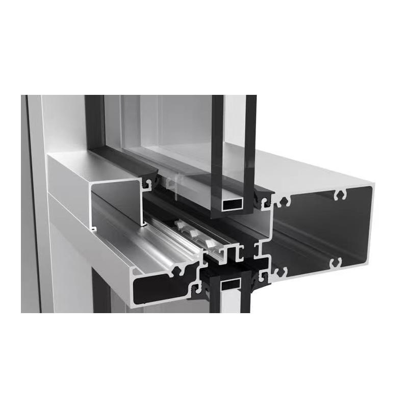 Low-E Glass Curtain Wall for Commercial Buildings, Skyscrapers