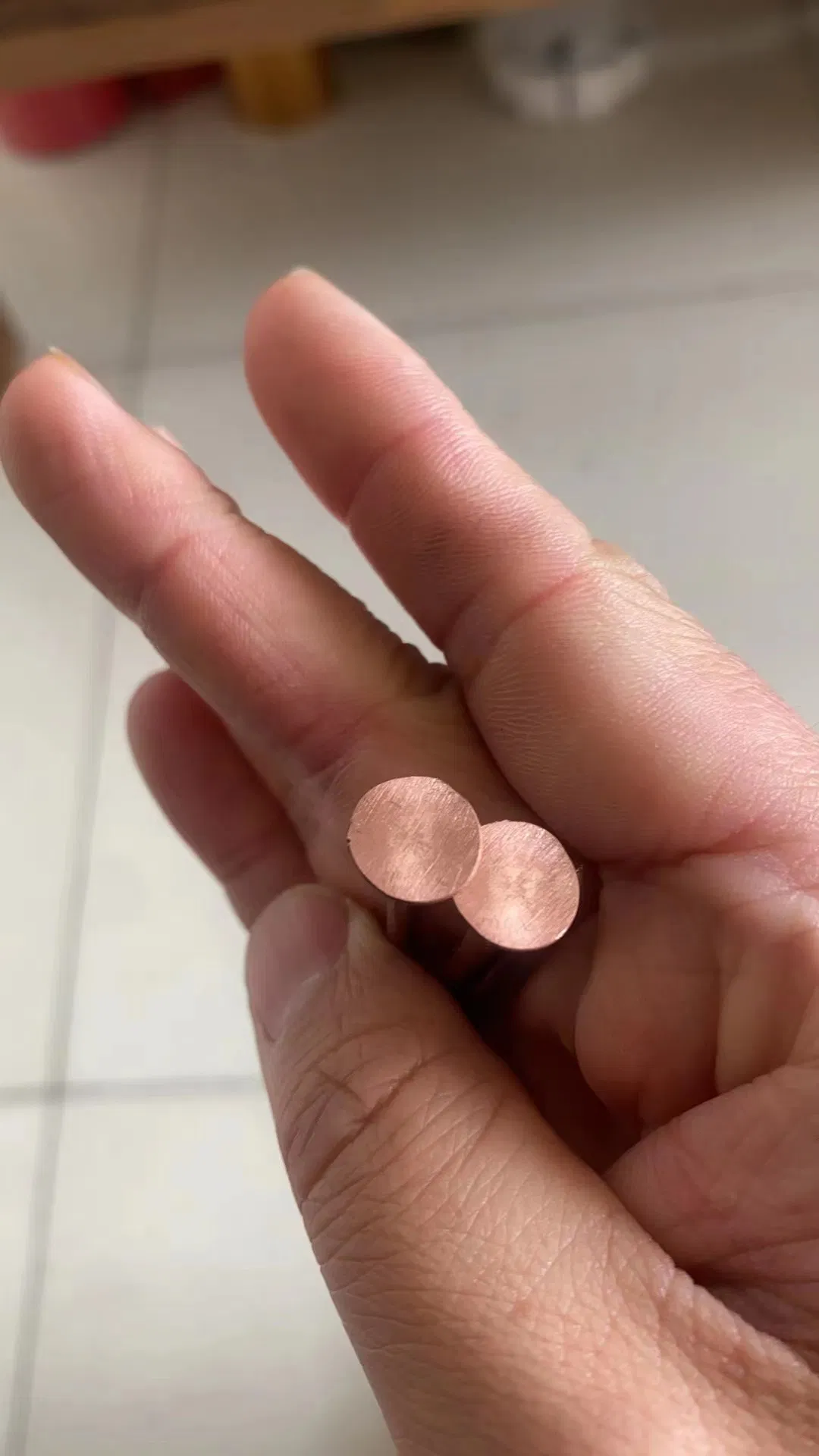 Factory Outlet 12gauge/10gauge/8gauge/6gauge Red Copper Nails for Boat Building