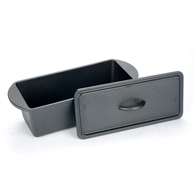 Чугунная форма для хлеба с крышкой