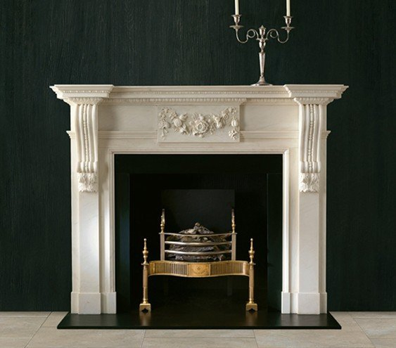 China Wholesale Marble Fireplace Surround Interior Decoration Modern Style Hand Made Carved Marble Fireplace Mantel Design Price