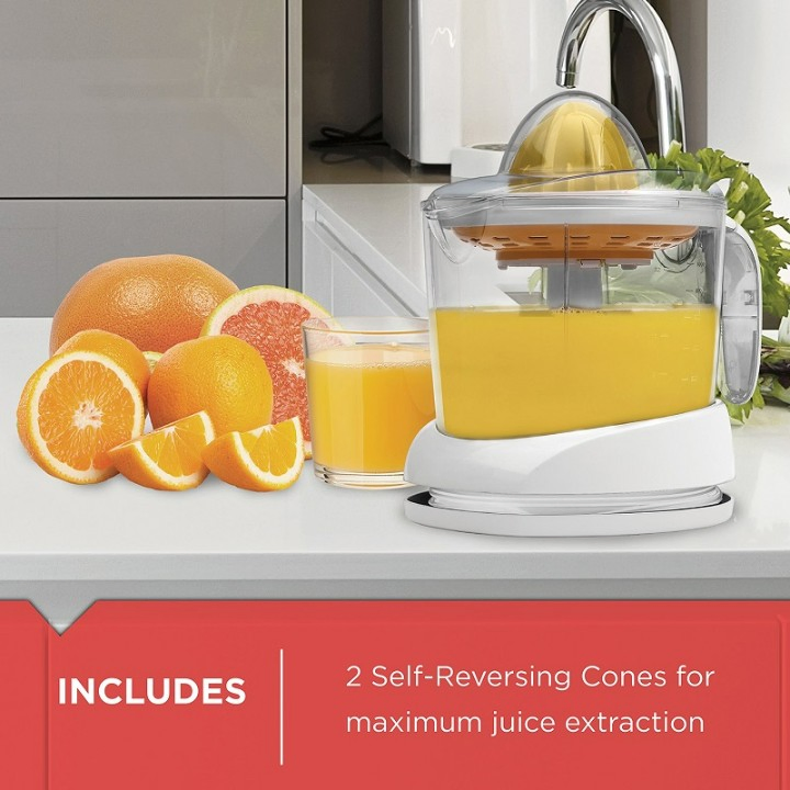 Hot Sale Portable Adjustable Pulp Control with Pulp Basket Citrus Juicer