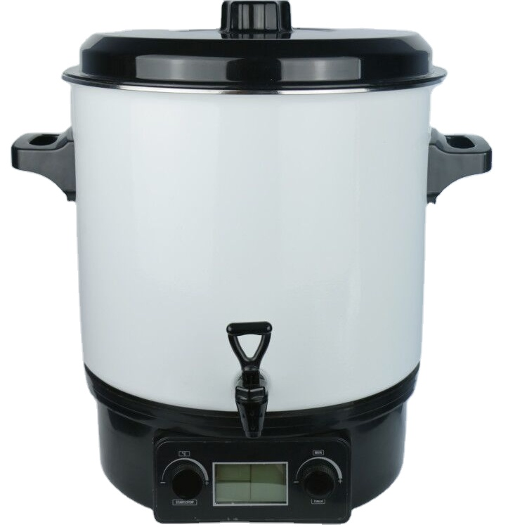 27L Large Capacity Preserving Cooker Automatic Enamelled Electric Steriliser with Digital Display