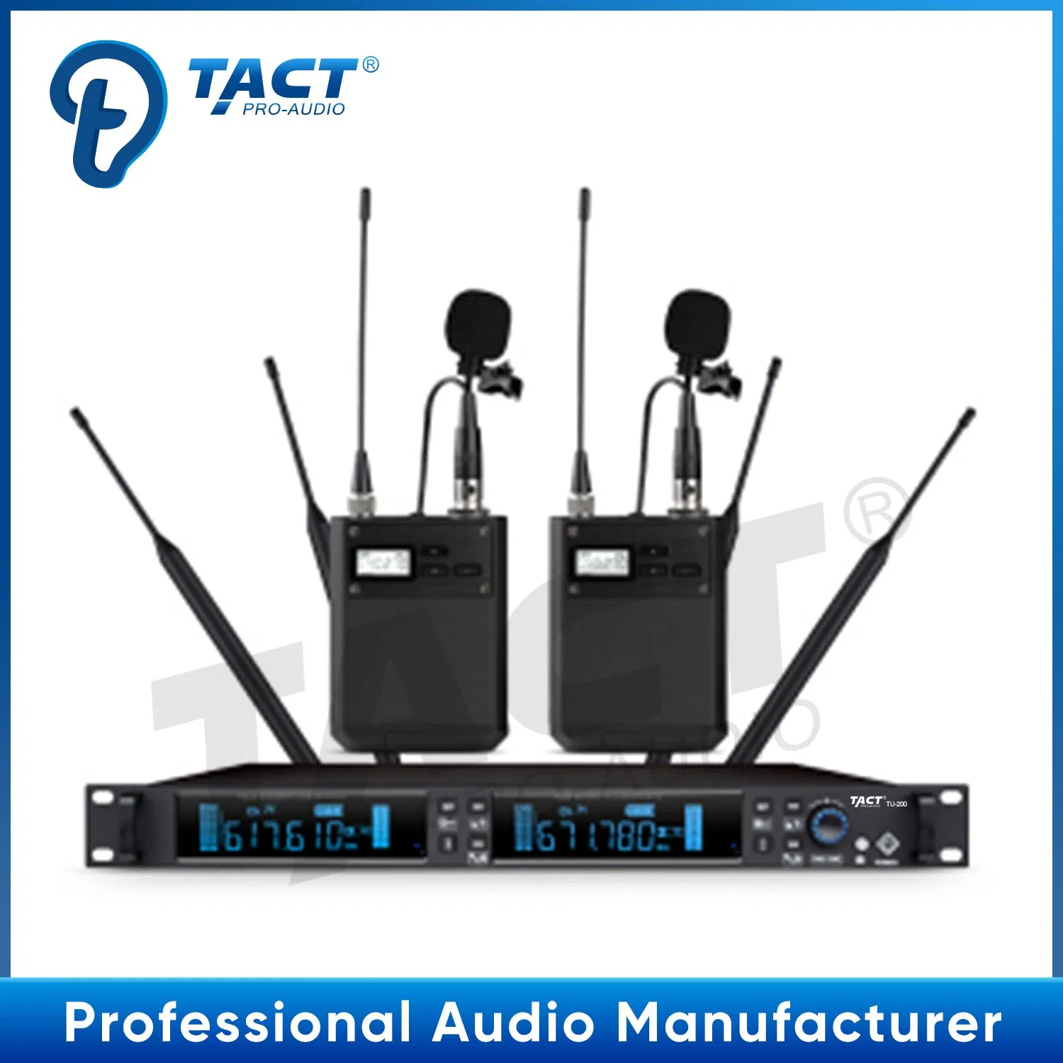 Tact 2CH PRO Audio Microphone Set for Outdoor Stage Live Show