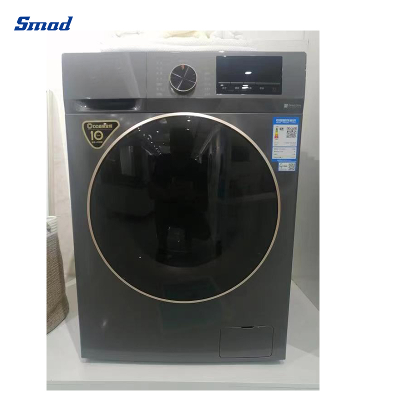 New Model 10kg Ddmotor LED Display Gray Washing Machine Washer