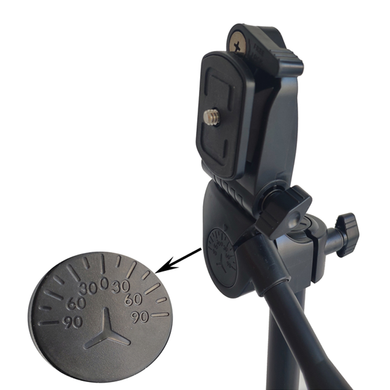 Портативный штатив для камеры 64.5 см с панорамной головкой