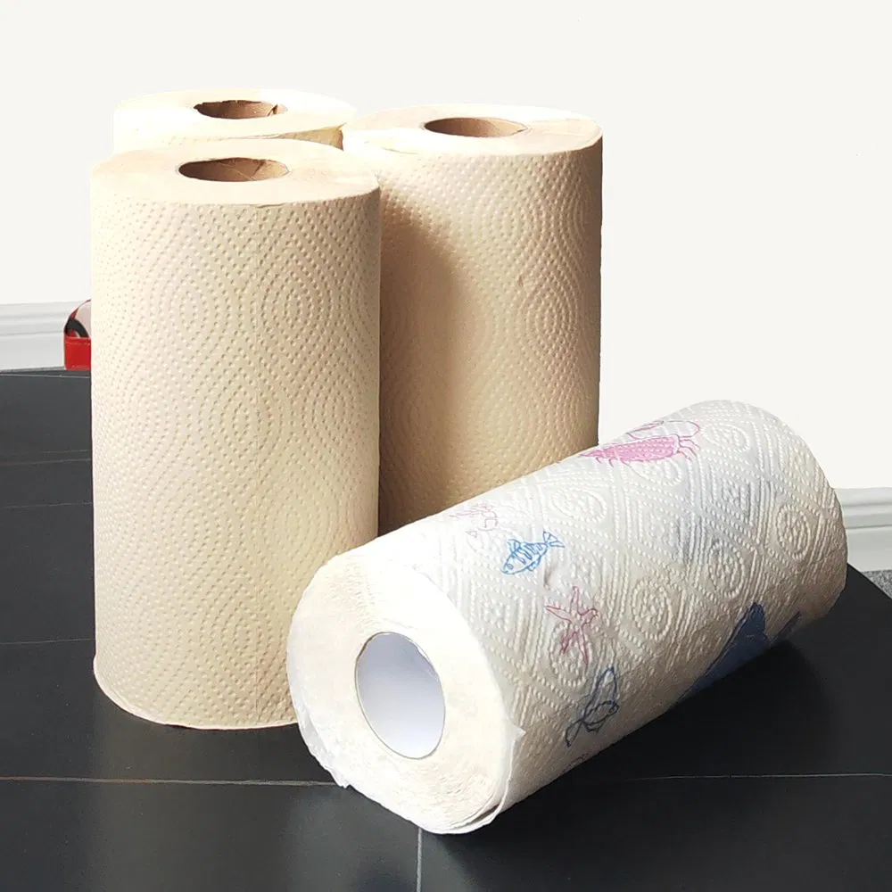 Panda Bamboo Luxury High Quality Kitchen Paper Roll