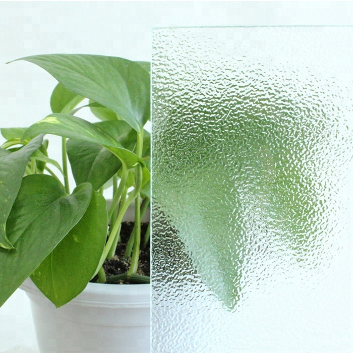 Factory Price 4mm, 6mm, 8mm Patterned Figured Glass for Bathroom, Decoration
