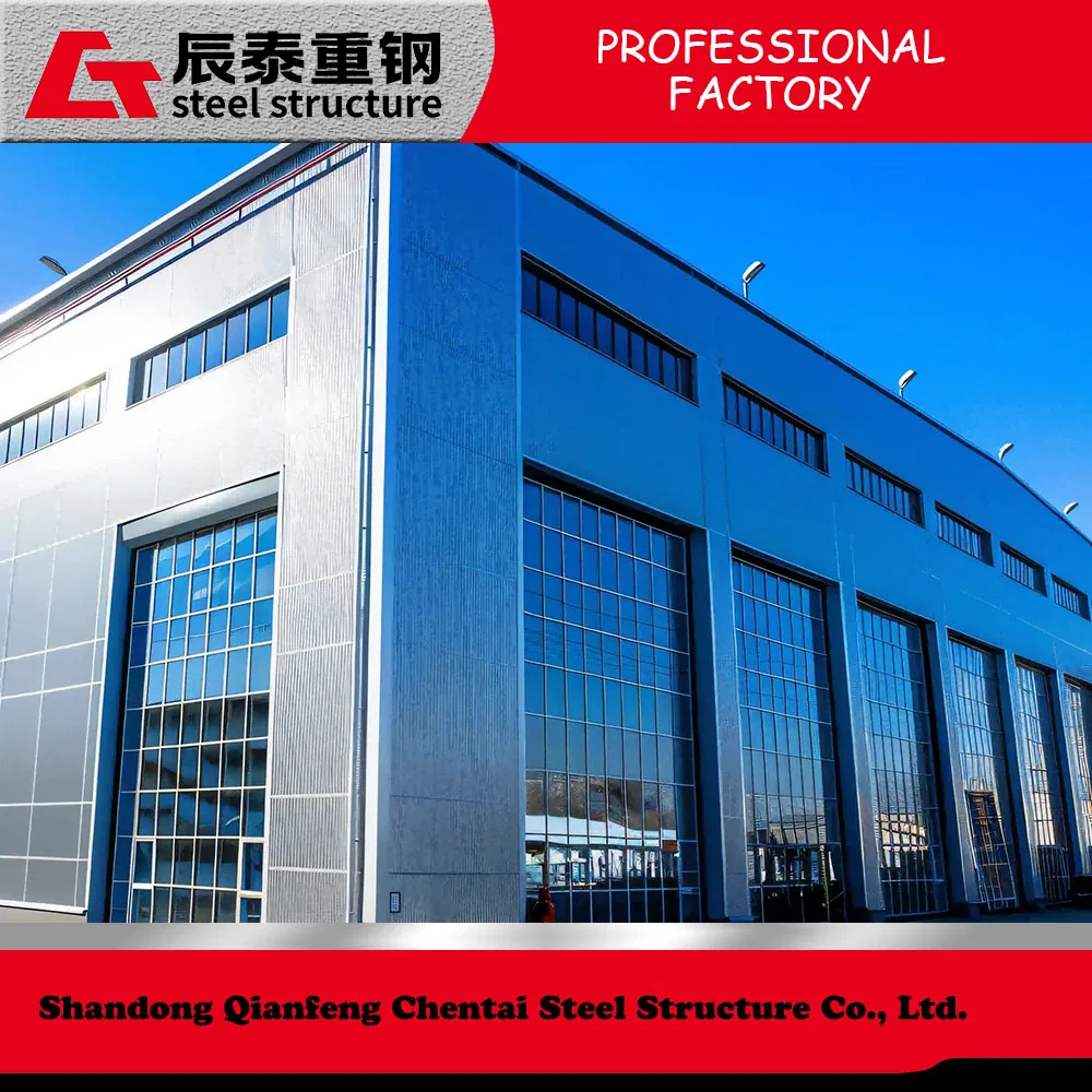 Industrial Factory Building Design Heavy Steel Warehouse for Galvanized Prefab Building