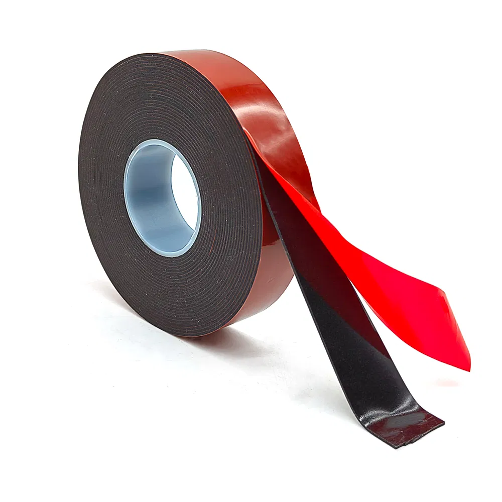 Acrylic Black Double Side Foam Mounting Strip Tape