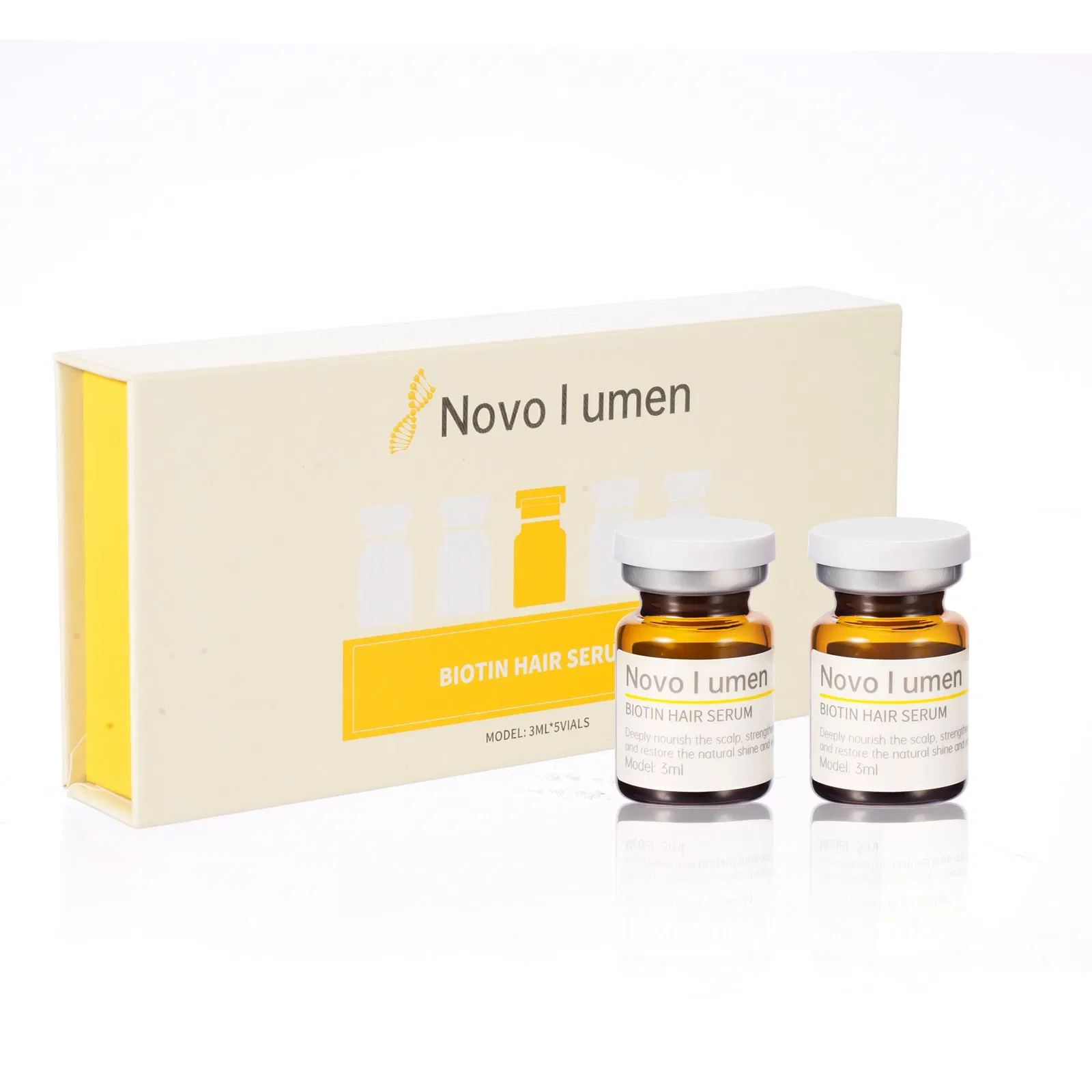 Wholesale Hair Growth Serum Organic Anti Hair Loss Treatment for Thicker Hair