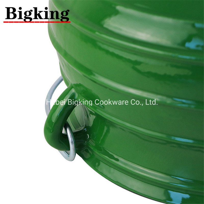 South African Cast Iron Cookware Potjie Pot with Three Legs for Camping