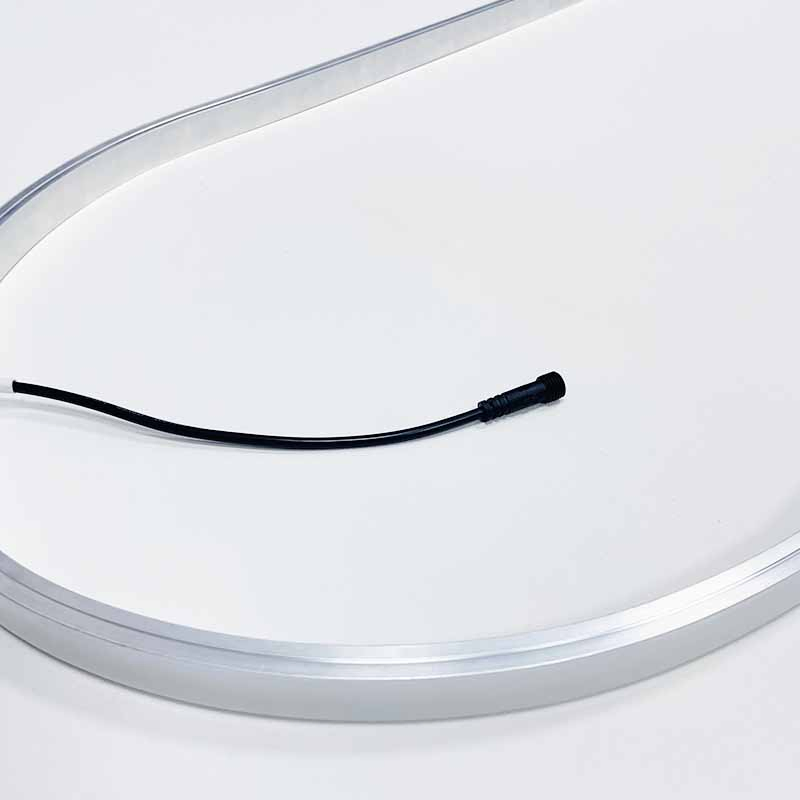 Aluminium Alloy Profile Alloy Profile Frame Brush Mirror Frame with Light IP44