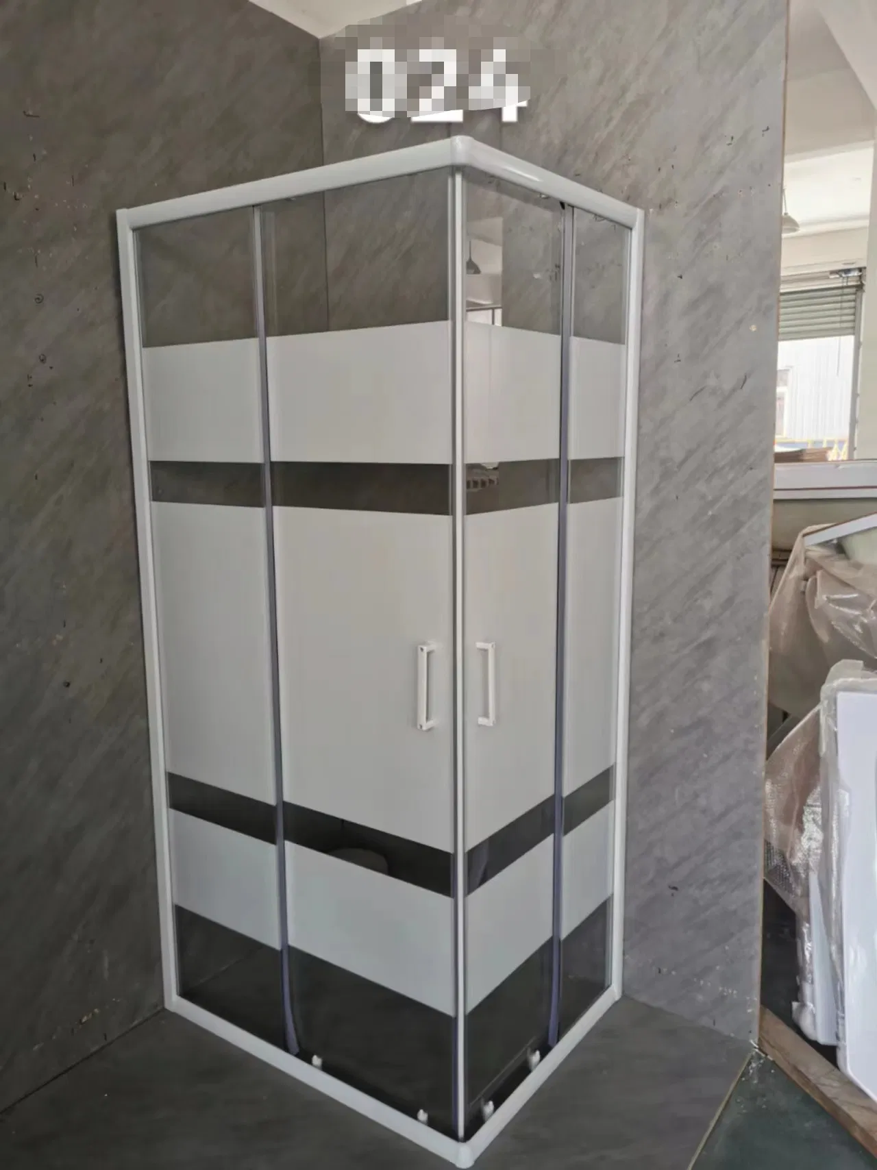 Italy Economic Shower Enclosure Door Shower Cubicle