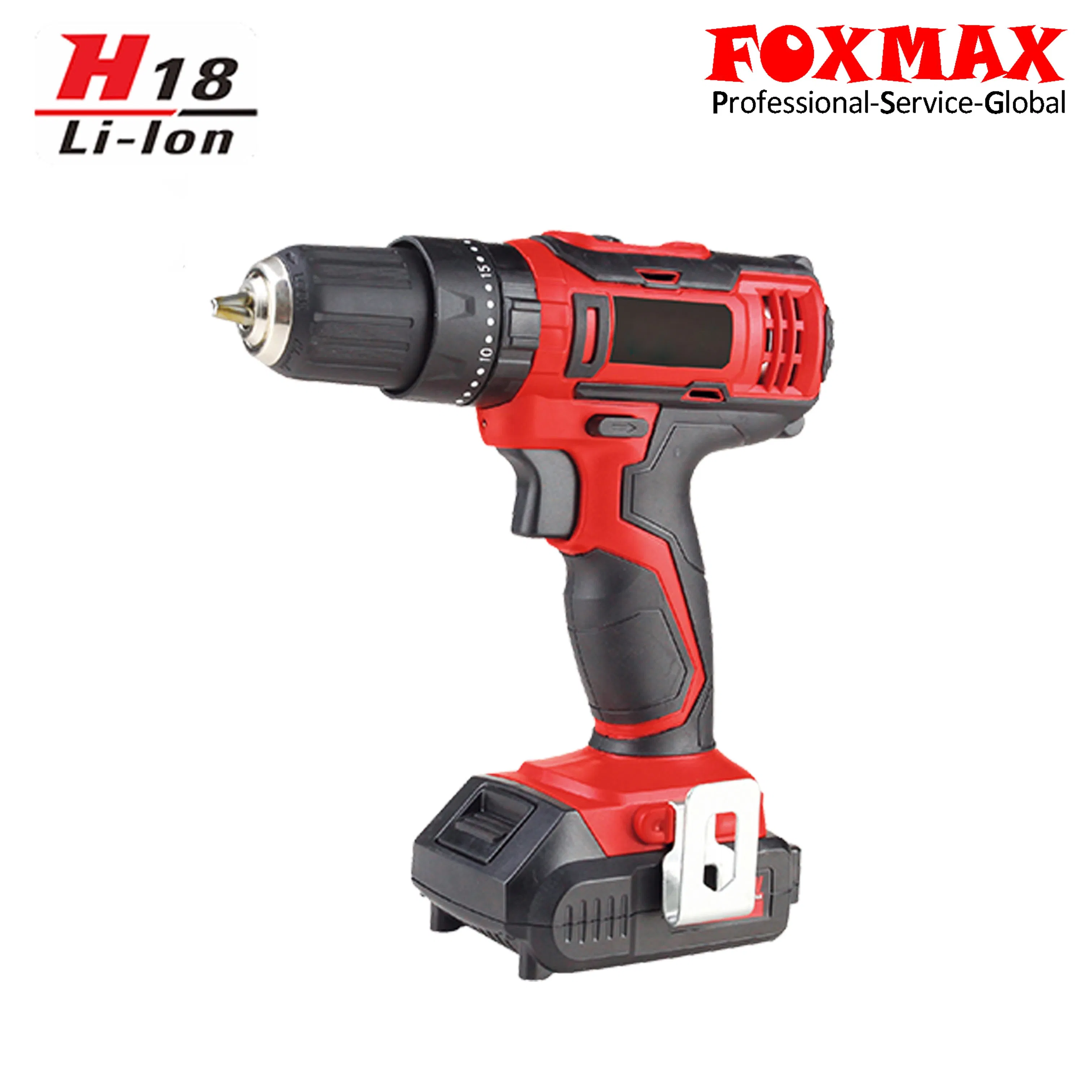 Аккумуляторная ударная дрель 18V с двумя скоростями