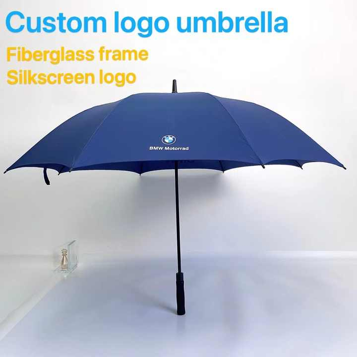 Print Logo Promotional Pongee Travel Windproof Umbrella For Gift With Logo Printing