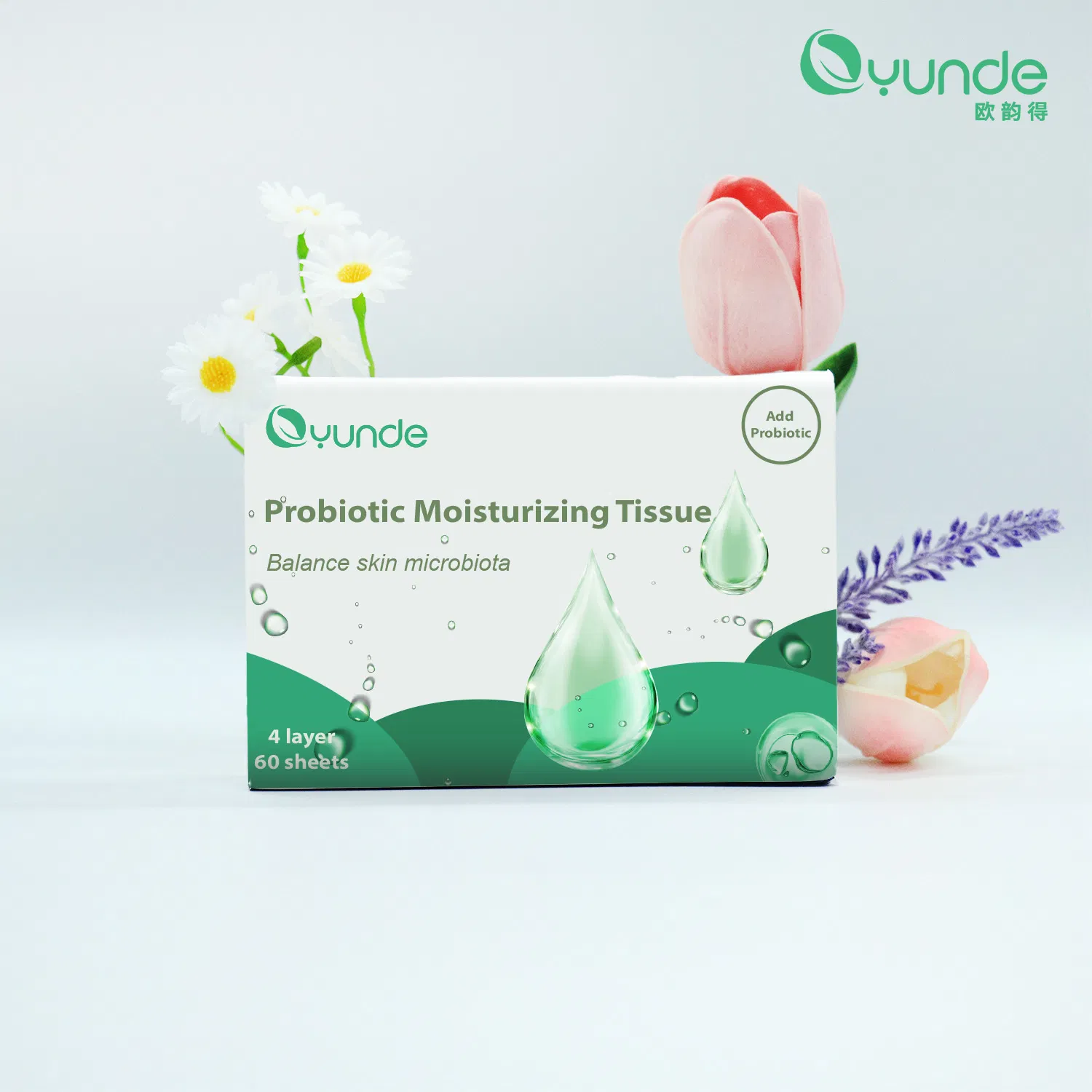 Probiotics Cloud Soft Paper Face Tissue