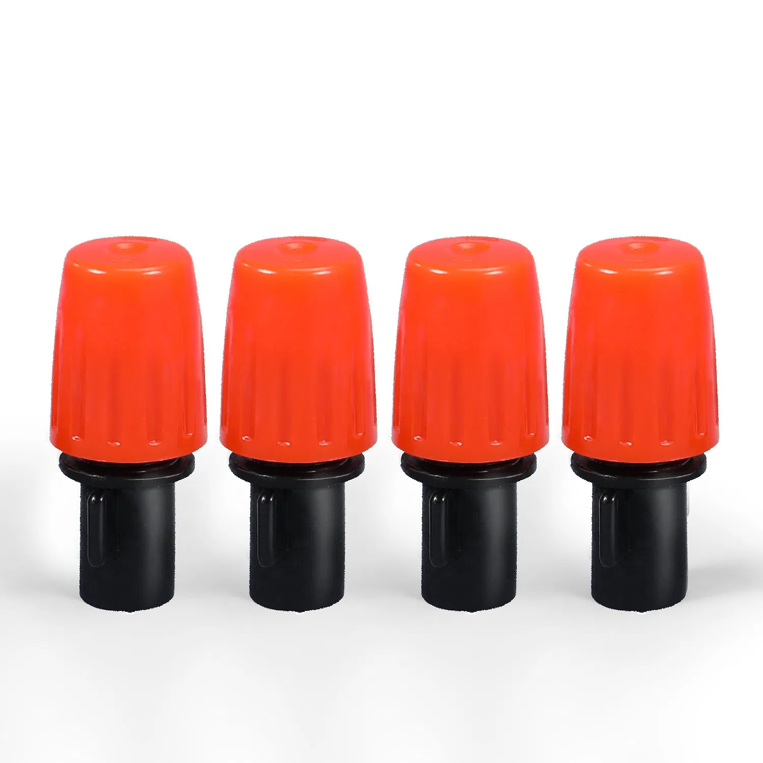 Garden Automatic Irrigation with Orange Mist Nozzle Sprinkler- Water-Saving Solution