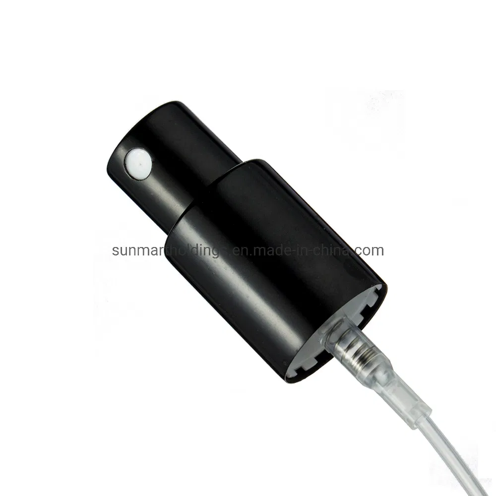 18/415 All Aluminium Shiny Black Fine Mist Spray Pump