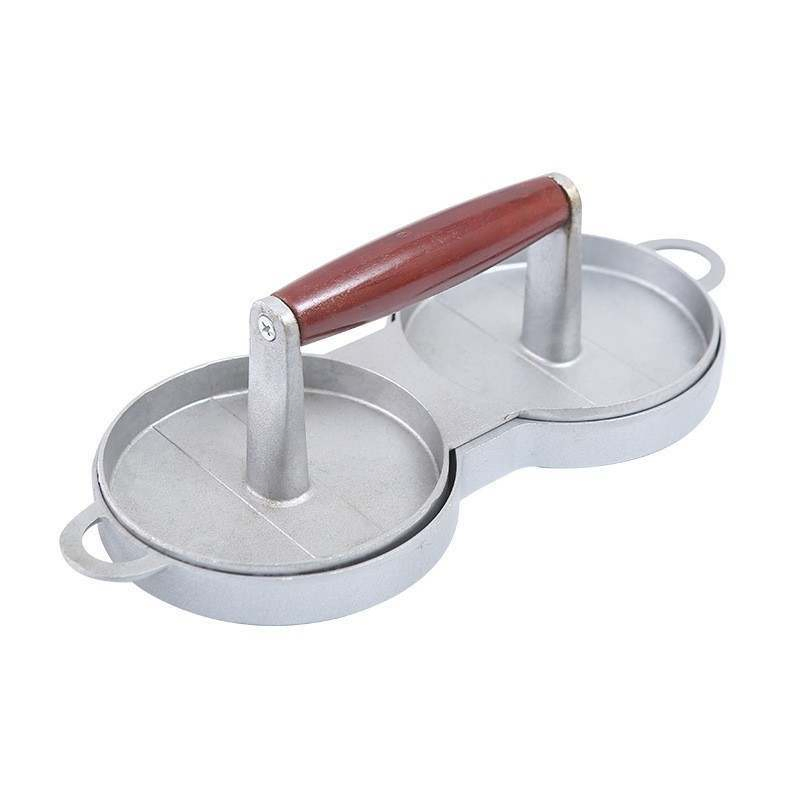 High Quality Aluminum Alloy Hamburger Meat Press Hamburger Meatloaf Mold Meatloaf Press