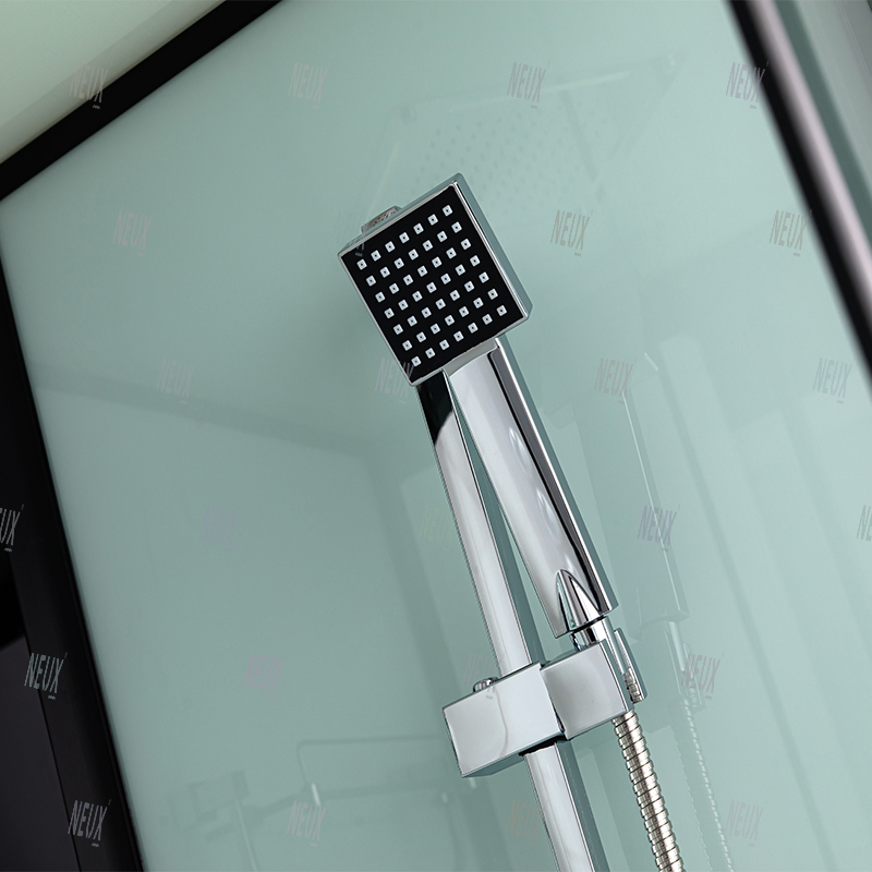 Nexu's 2 Doors Sliding Open Style Square Shower Cabin with Hydromassage Shower Room with Tray