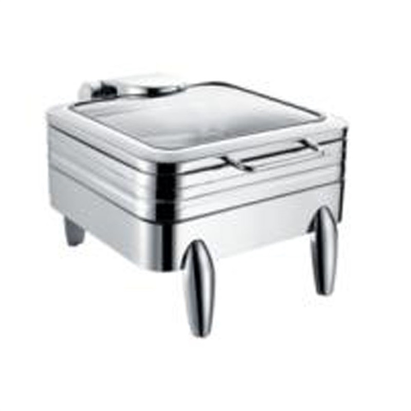 Hotel Slipper Oblong Stainless Steel Food Display Buffet Chafing Dish