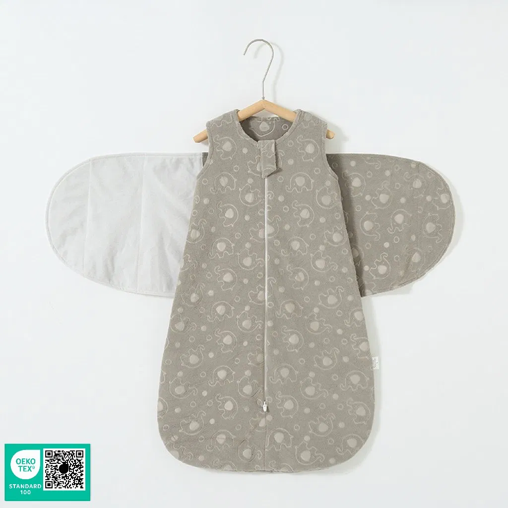 Factory Wholesale Price Bamboo Fabric Wrapped Anti Kick Sleeping Bag for Baby