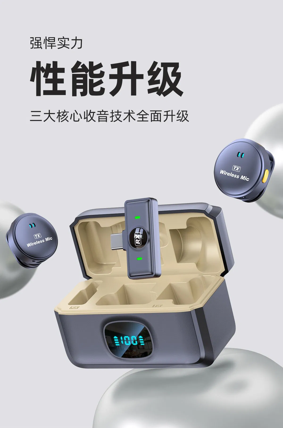 Budget-Friendly Professional Live Recording Wireless Microphone for Home Studio Use