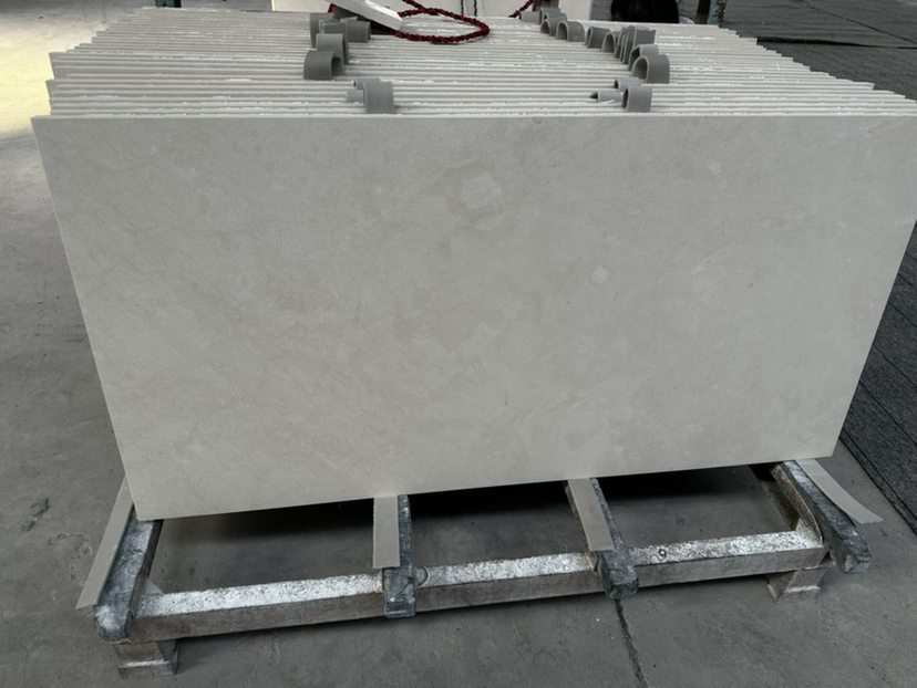 Honed White Limestone Tile for Wall and Flooring