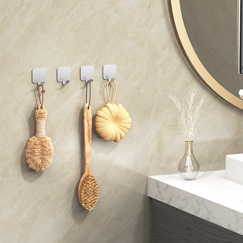 Крючок для ванной без сверления, металлический