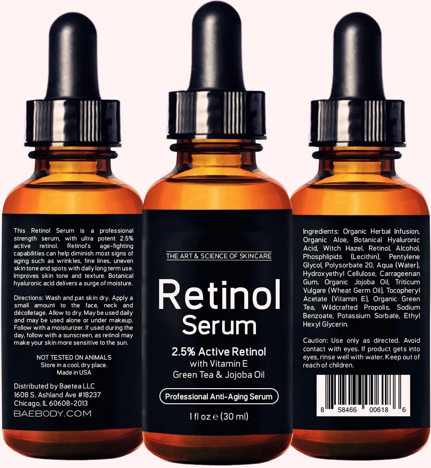 Custom Own Logo Shampoo Bottle Label