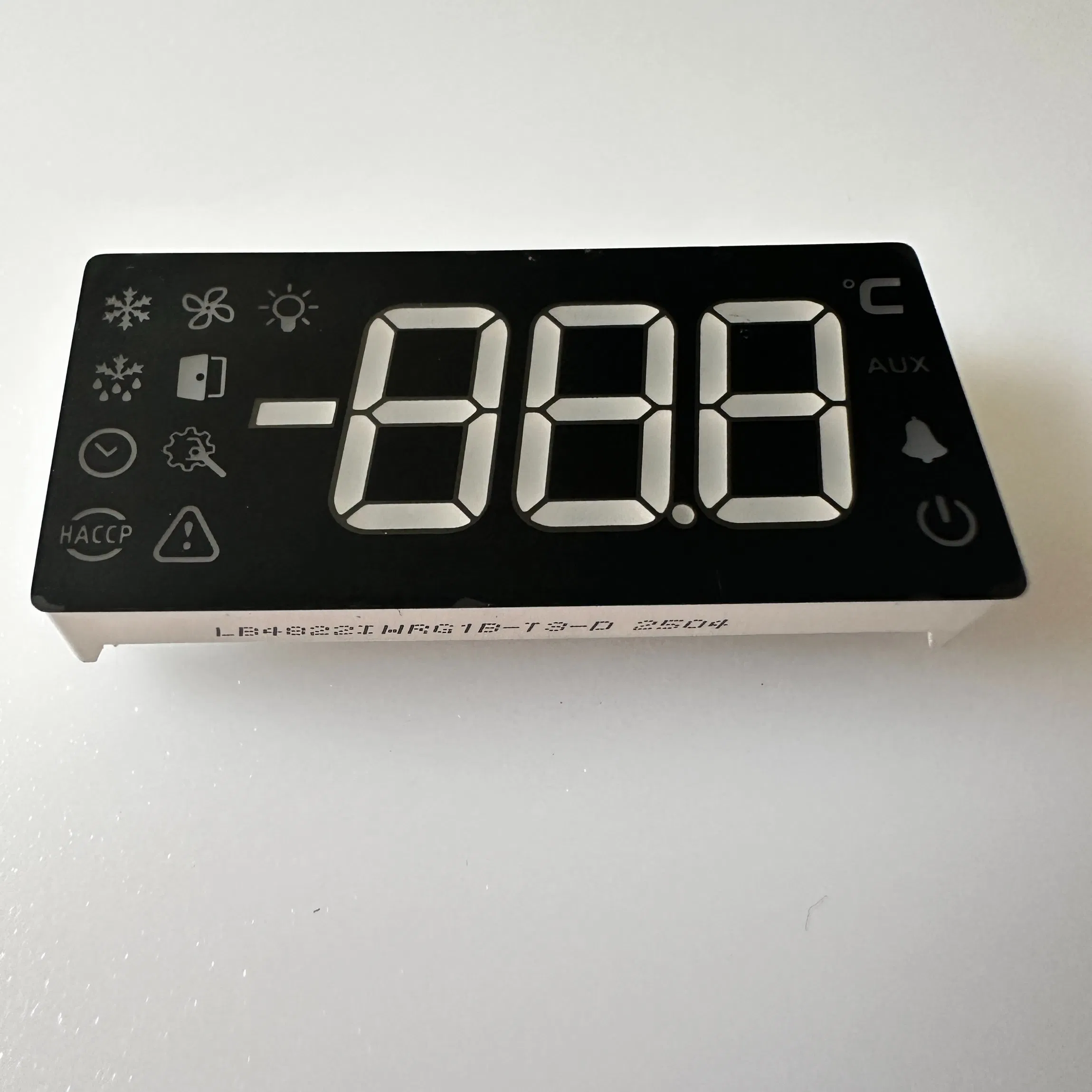 3 Digit 7 Segment LED Display for Refrigerator Temperature Control