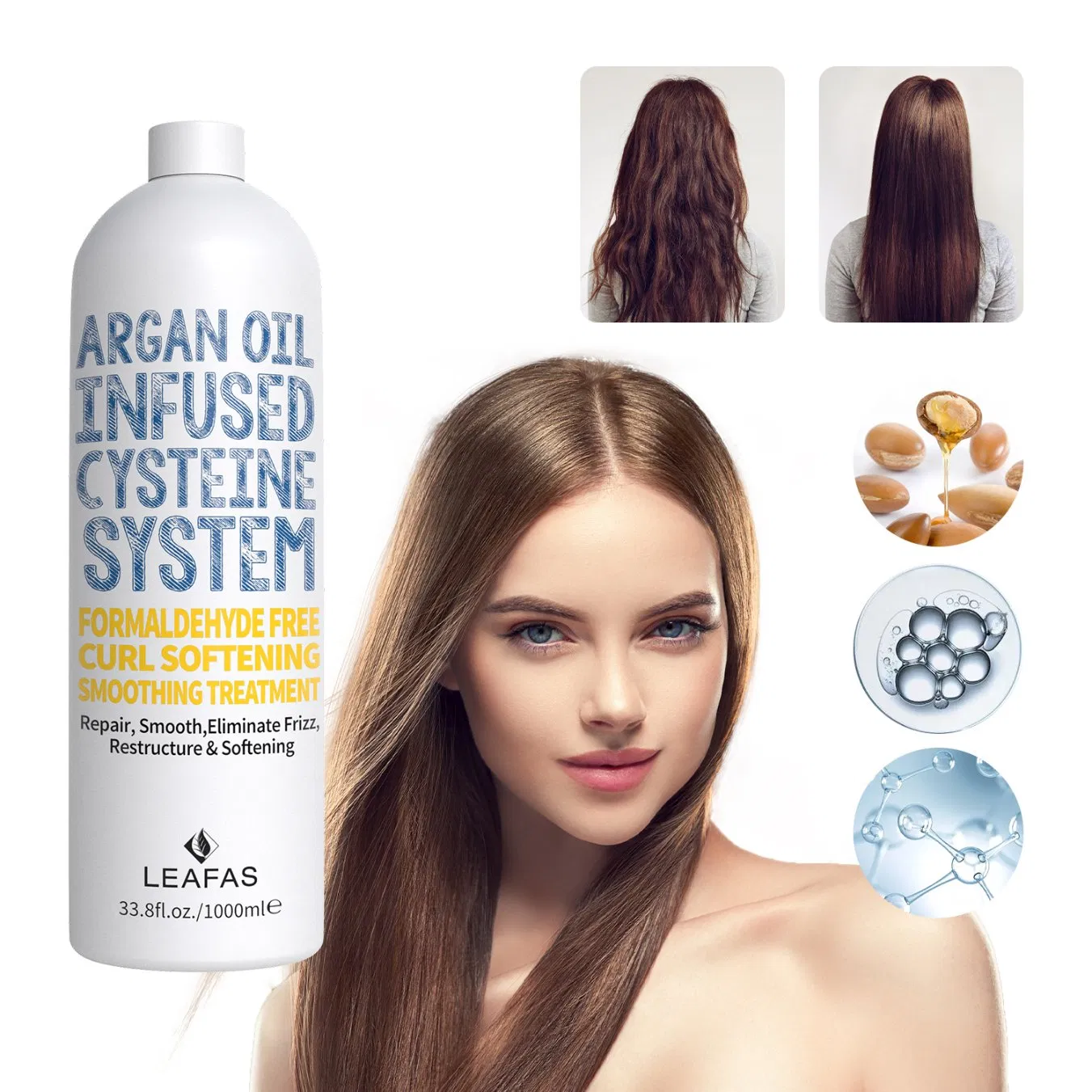 Private Label Formaldehyde Free Cysteine Smoothing Treatment