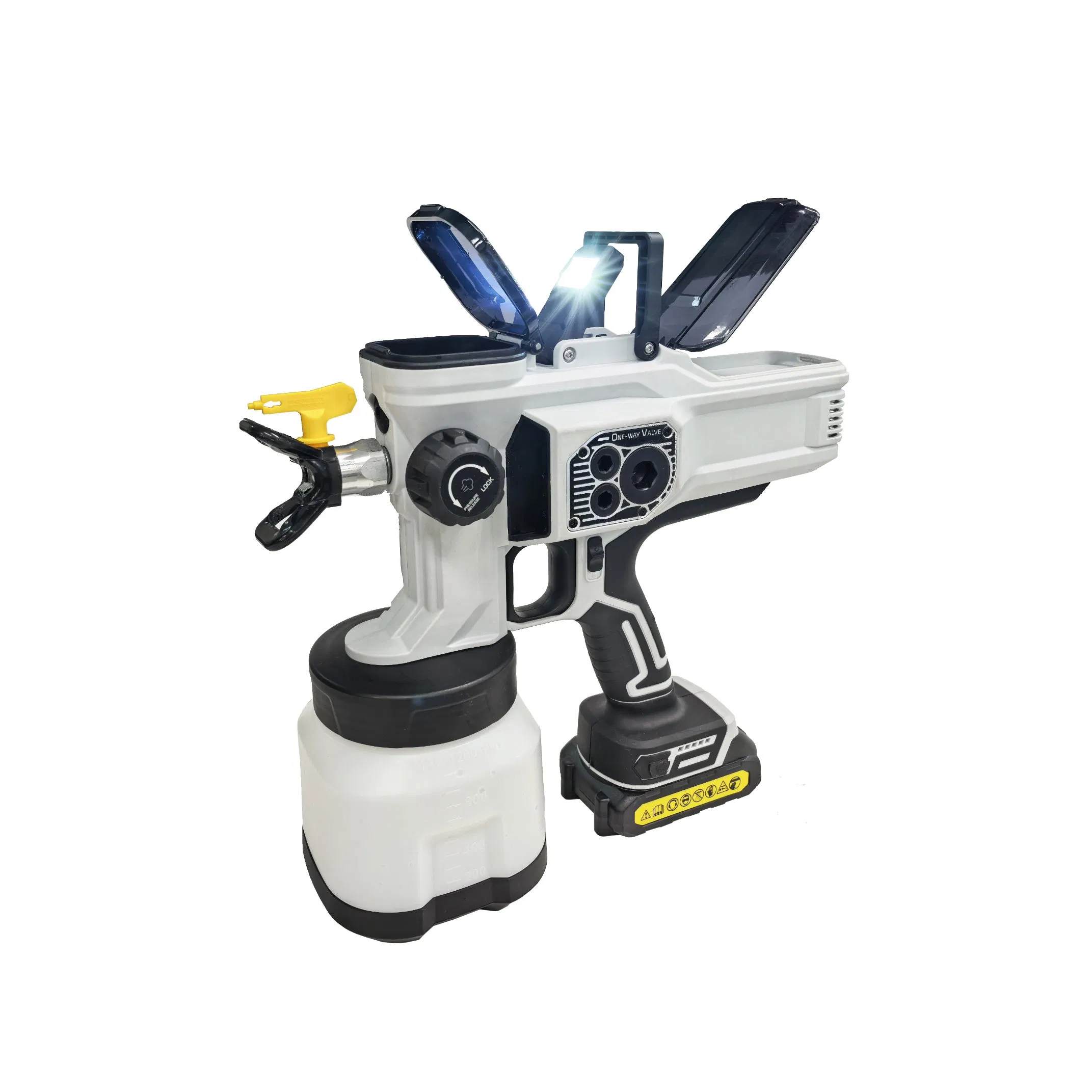 Real Airless Cordless Battery Powered High Pressure Paint Sprayer
