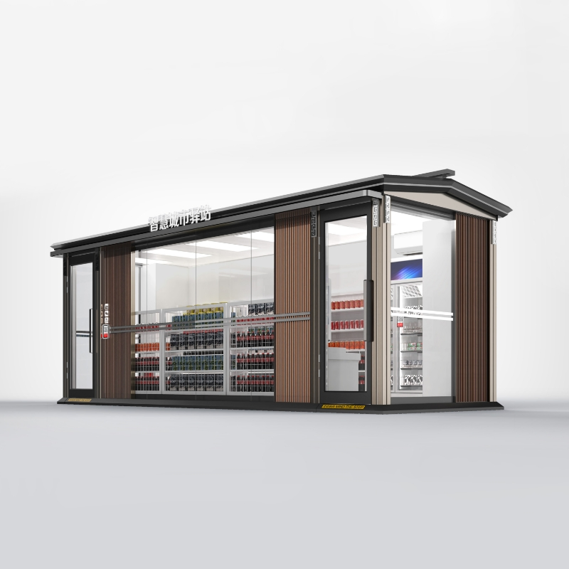 24-Hour Modern City Snack Kiosk Slot Machine for Urban Vendors