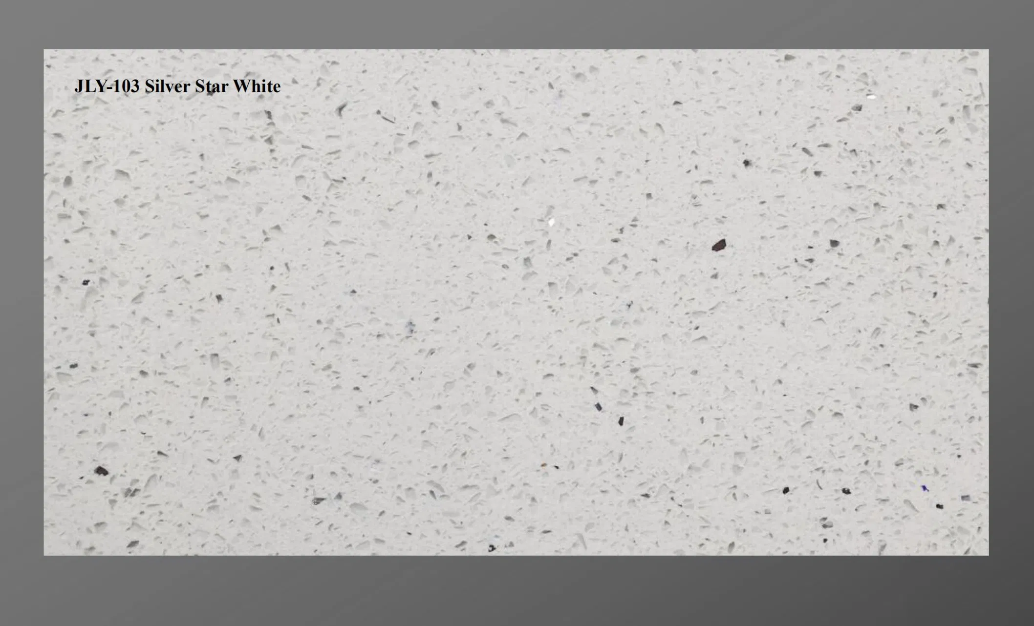 Pure Grey Quartz Slab From China Factory Promotion Price