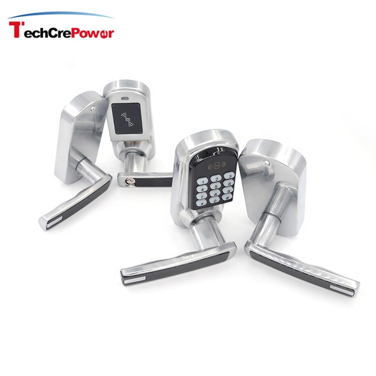 High Security Hotel Digital Electronic Keypad Read Card Door Lock