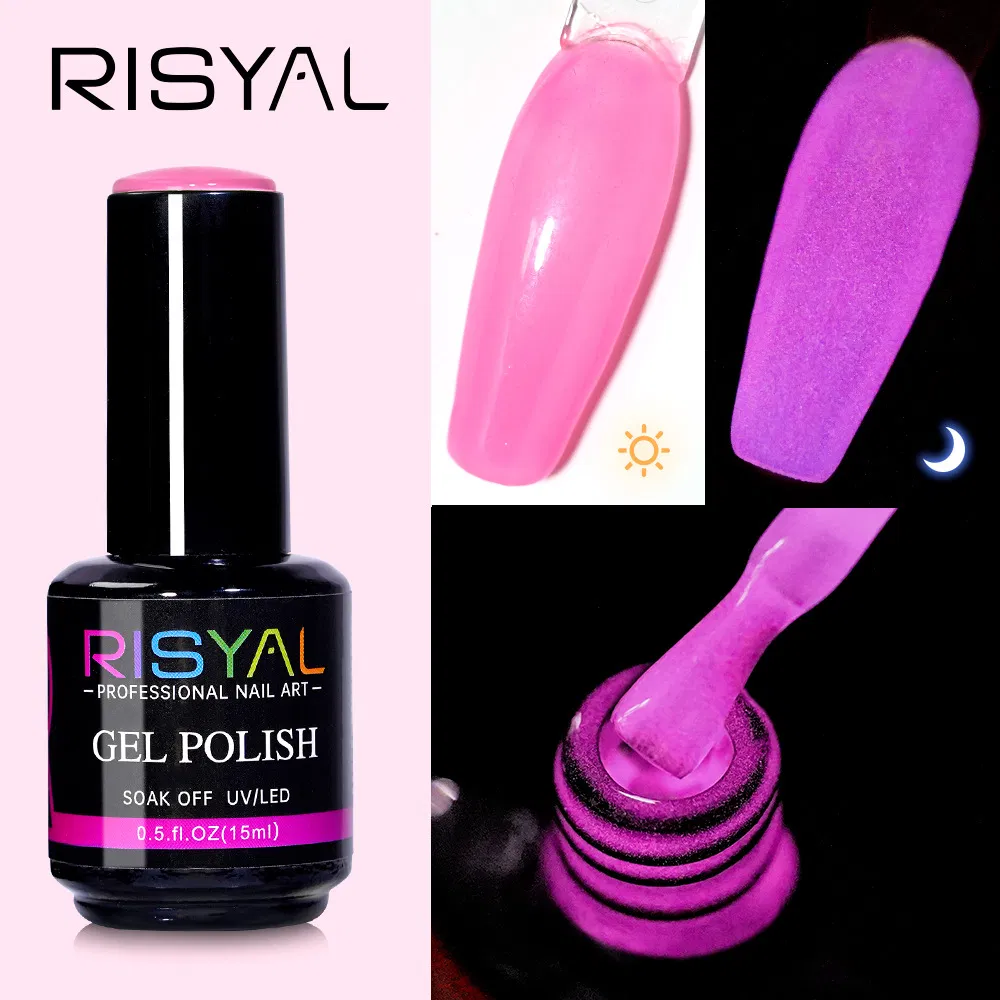 Summer Neon Gel Nail Polish Set 12 Electric Bright Colors UV Reactive High Pigment Gel