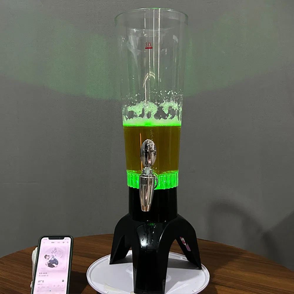 Диспенсер для напитков Tower с краном и ледотрубкой