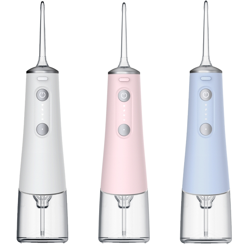 OEM&ODM 180ml New Oral Irrigator Dental Cleaning Whitening Ipx7 Waterproof 3 Modes Water Tank Water Flosser & Power Flosser