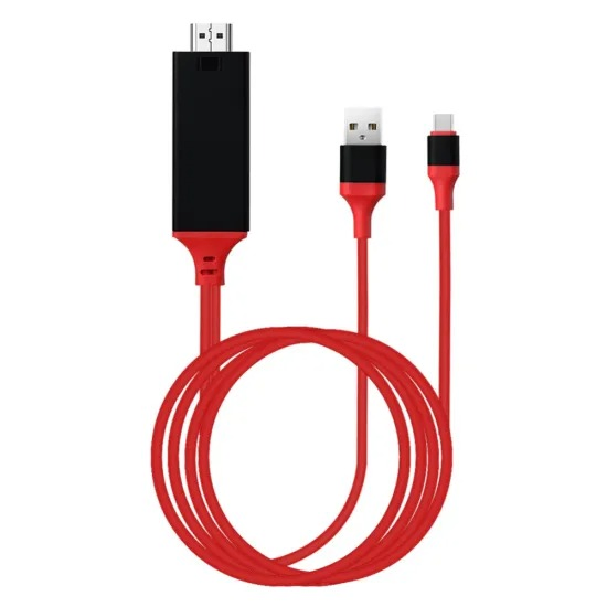 Кабель-переходник USB-C на HDMI 4K с функцией зарядки
