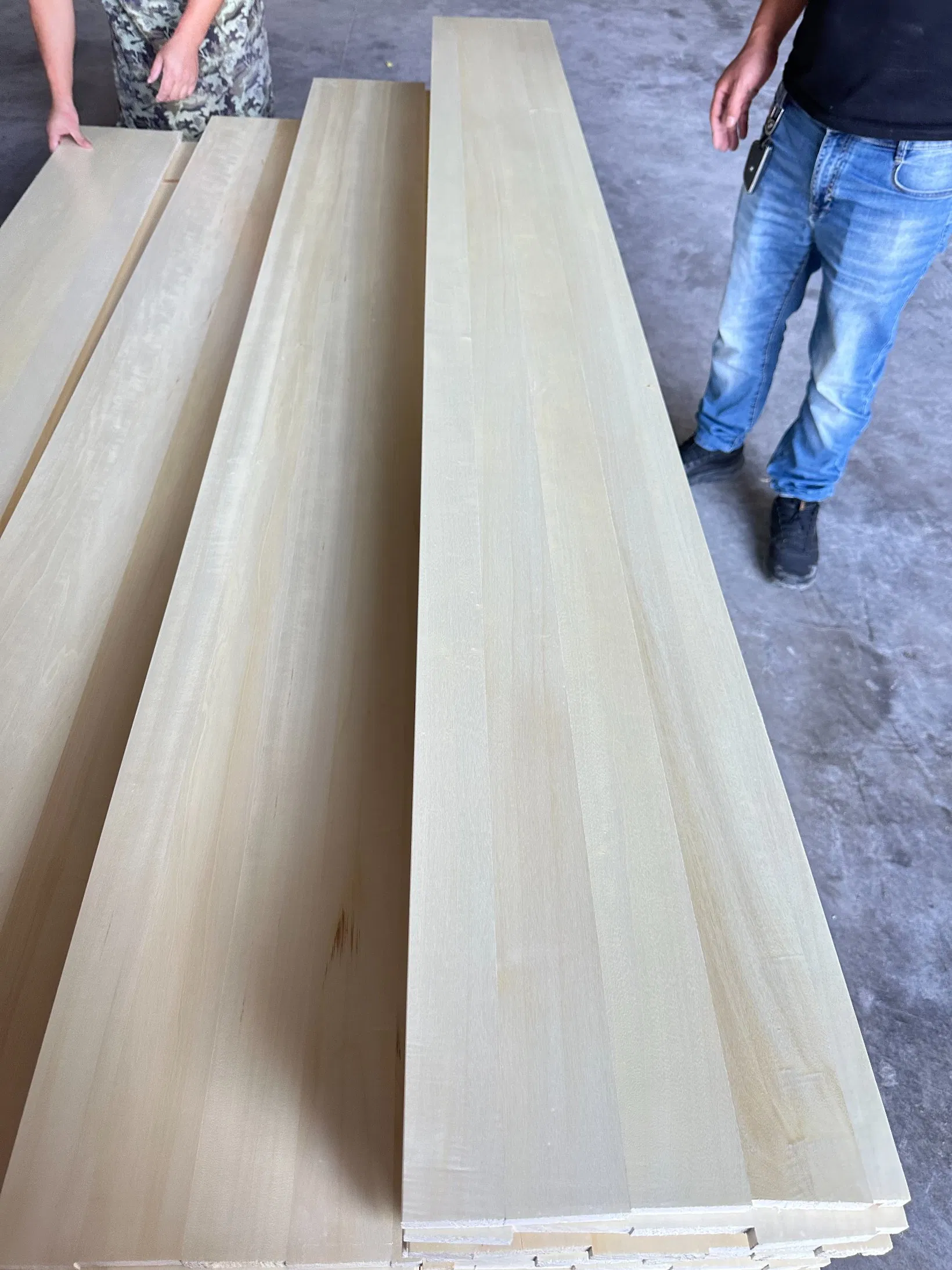 Factory's Finger-Join Poplar Wood Drawer Panel High Quality Boards Collection for Cabinet Dresser Table