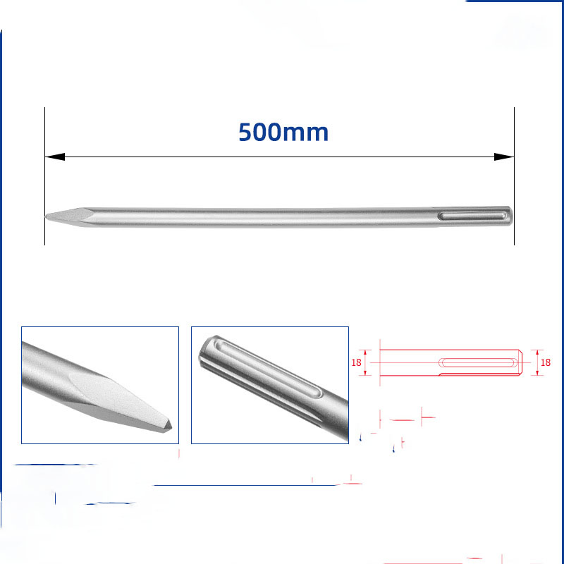 Hot Selling Flat Trowel Tile Cement Grooving Floor Alloy Steel Chisel