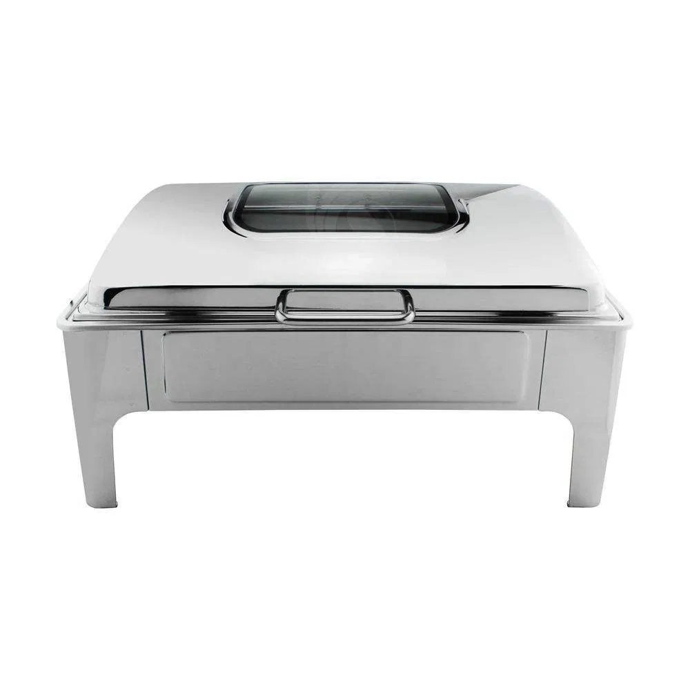 New Design Metal Ss Stainless Steel Chefing Dish Food Warmer Chafing for Hotel Cafeteria Party Restaurant Buffet