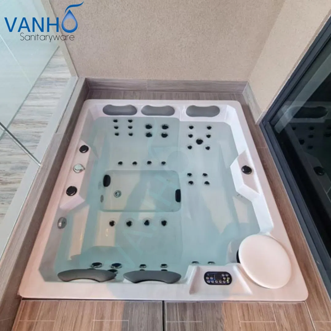 Уличный СПА-бассейн Vanho с гидромассажем