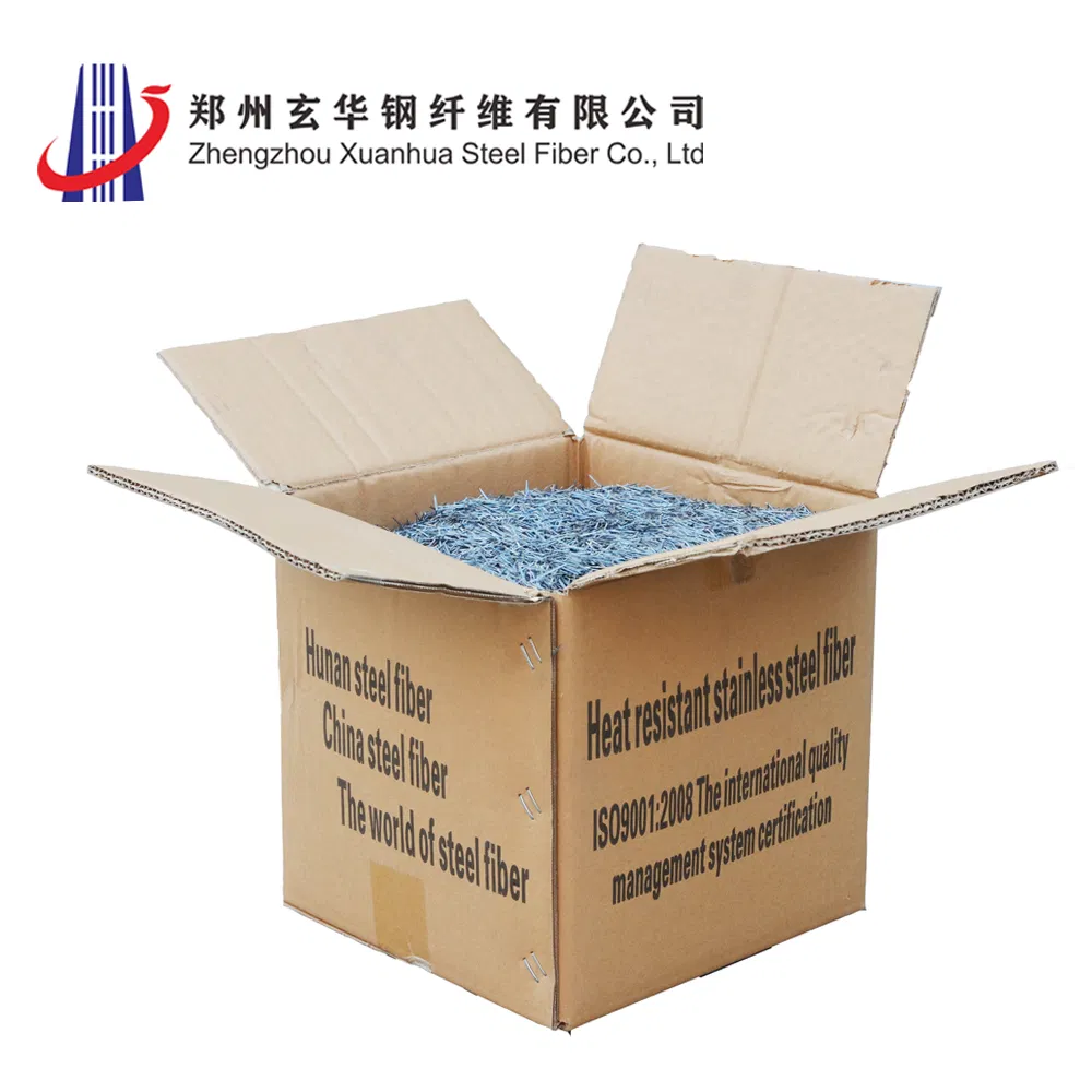 Огнеупорная стальная фибра ISO 430 для футеровки