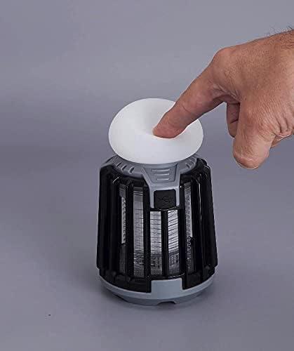 Portable Insect Killer and LED Lamp Mib9n, Waterproof and Rechargeable - Eco-Friendly and Silent Bug Zapper