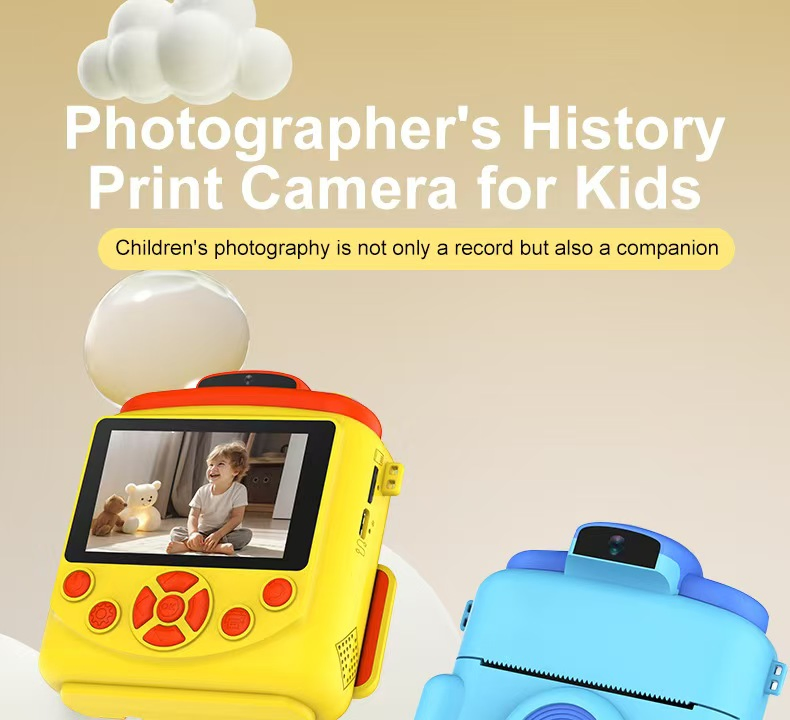 High Resolution Thermal Printing Camera Instant Printing Camera for Kid