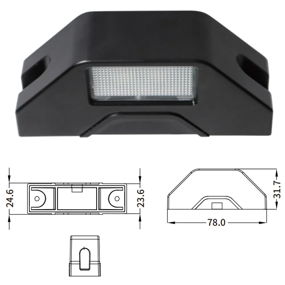 Светодиодные фонари подсветки номерного знака White LED