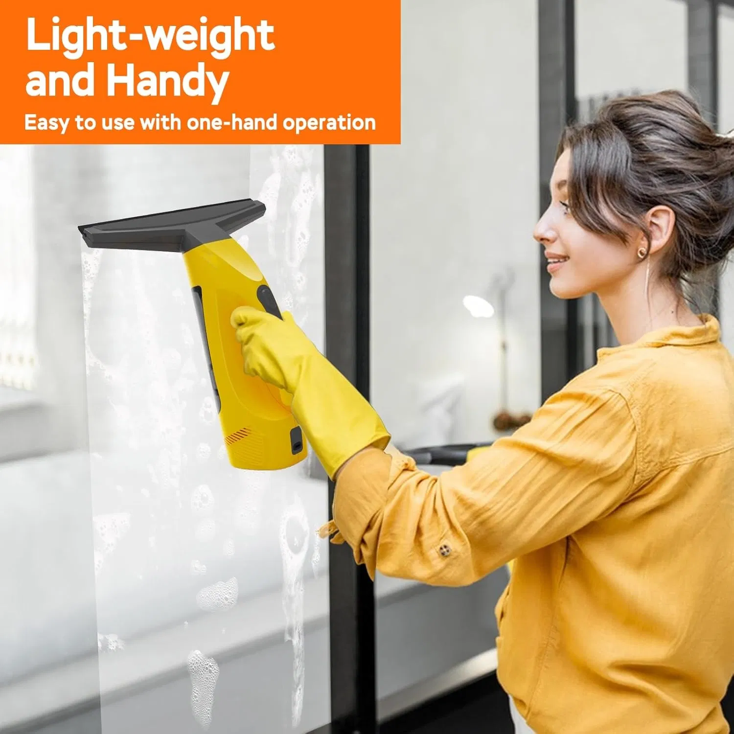 All-in-One Electric Window Squeegee Cordless Battery Window Cleaner (KS-5523)