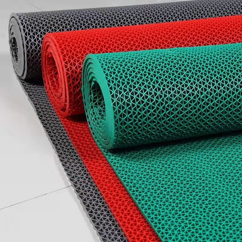 Swimming Pool Waterproof Kitchen Bathroom Carpet Snake Hollow Mats